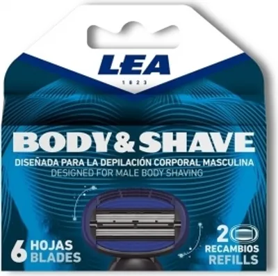 Produktbild von Ersatzklinge für Rasierer Lea Body Shave (2 uds)