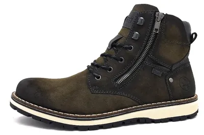 Produktbild von Rieker Tex Wolle Schnürstiefel Braun : 41