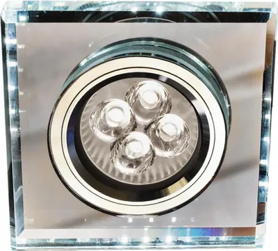 Obrázok produktu pre Set 3x vstavané stropné LED svietidlo CATHLAMET - 3xGU10, 50W + LED 2,1 W, biele svetlo