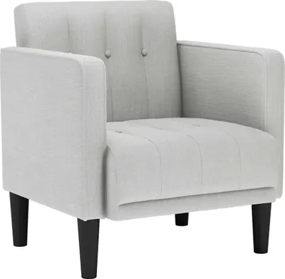 Obrázok produktu pre vidaXL Kreslo s podrúčkami cloud grey 53 cm látka