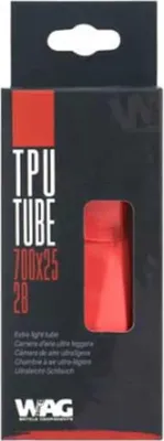 Immagine prodotto di WAG camera d'aria bicicletta 28 pollici (700C) 25-28c TPU super leggero SV / francese 60mm