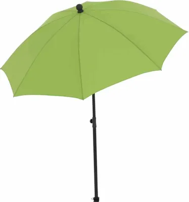 Produktbild von Sonnenschirm >City< in anthrazitm, grün - 180x235x180 (BxHxT)