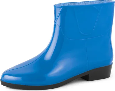 Produktbild von Ladeheid Damen Kurze Gummistiefel LAZT201801 (Blau, 39 EU)