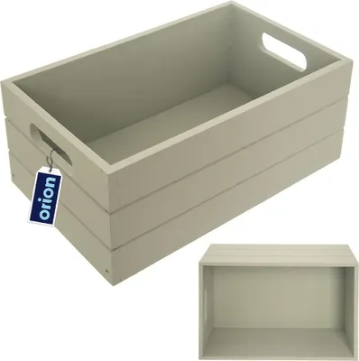 Obrázok produktu pre Orion drevený úložný box Úložný box s držadlami 31x21x13 cm