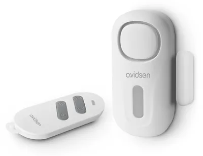 Produktbild von Mini-Alarm mit Fernbedienung Small Doorguard Control 120 dB Sirene - Avidsen - 100022