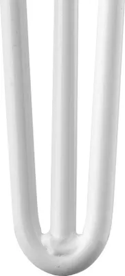 Produktbild von Tischbein TS003 710 mm glänzend weiß