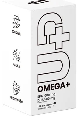 Zdjęcie produktu dla Omega+ suplement diety 120 kapsułek