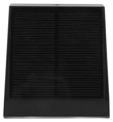Produktbild von Solar-Wandleuchte mit Bewegungssensor, 3000 K, warmweiß, IPX5, regenfest, solarbetriebene Außenwandleuchte für Garten, Zaun, Hof und Terrasse, YH0412, 1er-Pack