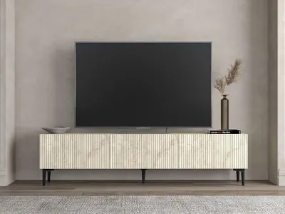 Immagine prodotto di Skye Decor, Oscar - Travertine, mobile TV, travertino, 100% pannello truciolare rivestito in melamina, 180 x 31,4 x 45 cm