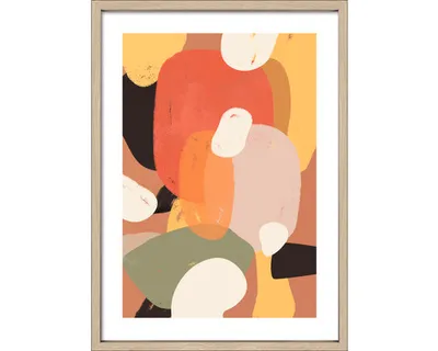 Produktbild von Gerahmtes Bild Colored Surfaces II 53x73 cm