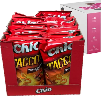 Produktbild von Chio Taccos Texas & Barbeque 12 x 75g