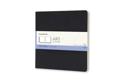 Produktbild von Moleskine Skizzenalbum Art Plus Square 120G-Papier, Soft Cover, Schwarz