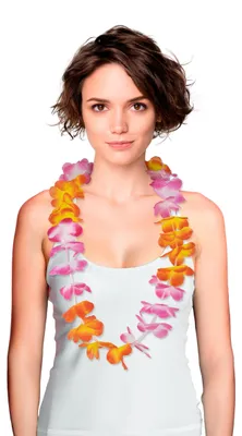 Produktbild von Blumenkette Hawaii Sunshine für Erwachsene - Einheitsgröße