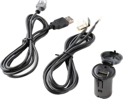 Obrázok produktu pre Auto RD45 USB / AUX Audio adaptér kábel pre Citroen C2/C5 / Peugeot 207/307/408/508/4007