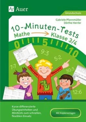 Obrázek produktu pro 10-Minuten-Tests Mathematik - Klasse 3/4