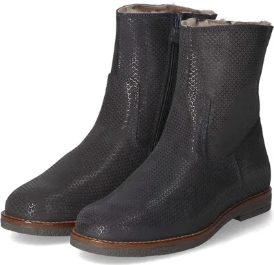 Produktbild von Bisgaard Kinder Winterstiefeletten NICOLA LAMB Blau Rauleder Größe: 31