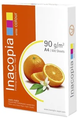 Obrázok produktu pre Inacopia 0117 090 10 99 1 elite color - A4, holzfrei, 90 g/qm, weiß, 500 Blatt