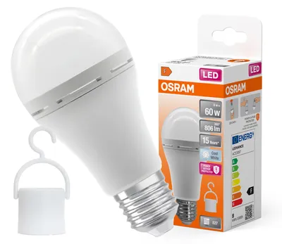 Zdjęcie produktu dla 2x Lampa LED A60 E27 3.8W = 60W 806lm 4000K Neutralna 320° Filament CLASSIC ENERGY EFFICIENCY Osram Żarówka