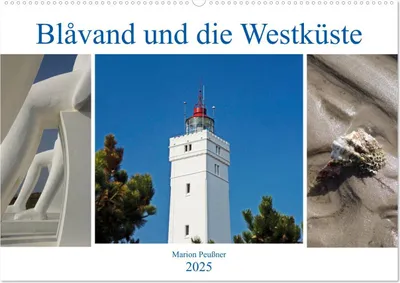 Produktbild von Blavand und die Westküste (Wandkalender 2025 DIN A2 quer), CALVENDO Monatskalender