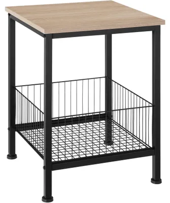 Obrázek produktu pro TecTake 404695, Boční/koncový kávový stolek, Dřevo