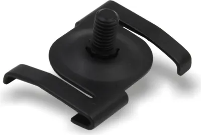 Produktbild von Deckenclip M5 für Odenwald - Rasterdecken | mit Gewindebolzen M5 x 10 mm | schwarz