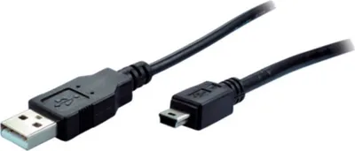 Produktbild von S-Conn 14-16045 USB Kabel 3 m USB 2.0 Mini-USB B USB A Schwarz (14-16045)