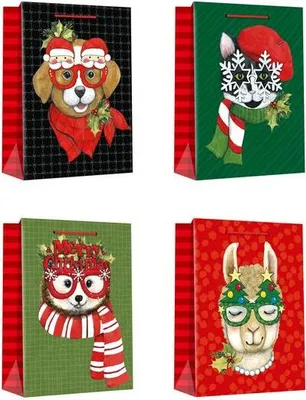Immagine prodotto di BORSA REGALO NATALE, 40X30X12CM - mix di varianti o colori