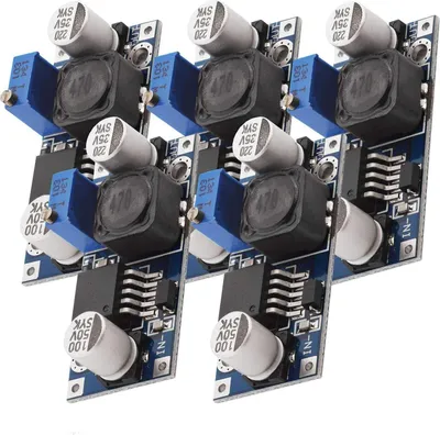 Produktbild von AZ-Delivery Stromversorgung LM2596S DC-DC Netzteil Adapter Step down Modul, 5x LM2596S