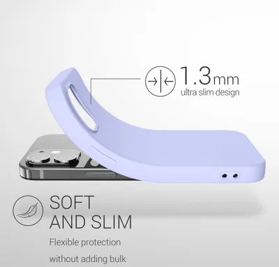 Produktbild von kwmobile Hülle kompatibel mit Apple iPhone 12 / iPhone 12 Pro Hülle - weiches TPU Silikon Case - Cover geeignet für kabelloses Laden - Pastell