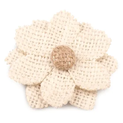 Produktbild von 10 Blüten aus Jute  60mm