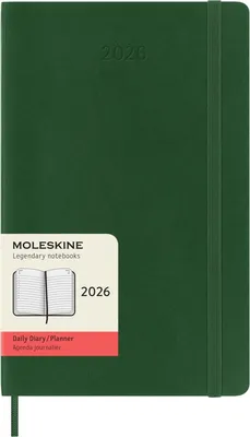 Zdjęcie produktu dla Moleskine 12 Monate Tagesk. 26 A5 1T=1S Kt Myrte