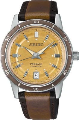 Produktbild von Herrenuhr, Automatikuhr mit Orangenem Zifferblatt - Seiko Modell: SRPL75J1