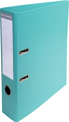 Image de Exacompta 10x Classeur à levier PVC A4 dos de 70mm. Vert clair 53703E