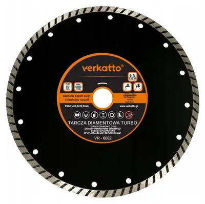 Produktbild von Verkatto Turbo-Diamantscheibe 125mm für Winkelschleifer