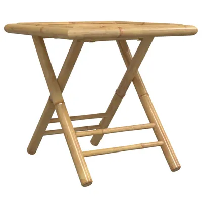 Produktbild von Gartentisch Klappbar 45x45x45 cm Bambus