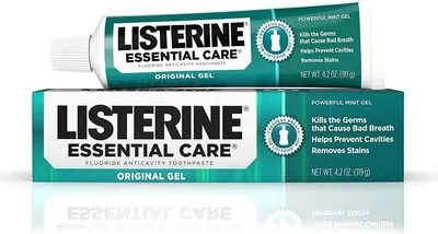 Immagine prodotto di Listerine Essential Care Gel per i denti, tubo da 119 g
