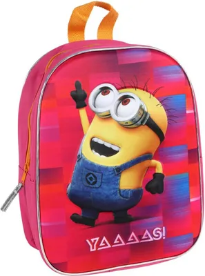 Produktbild von 3D-Kinderrucksack Minion Kindergartentasche Vorschultasche Sportbeutel Wandertag