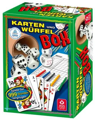 Produktbild von Würfel- und Kartenbox im Stülpkarton