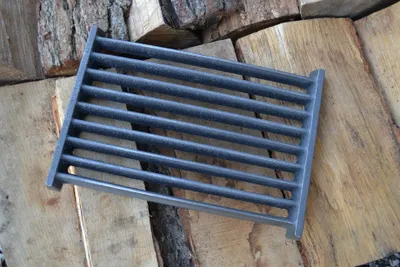 Immagine prodotto di SEZAM - Griglia per stufa 30 x 21,2 cm Ghisa Griglia in ghisa Griglia per camino quadrata Griglia per cenere Stufa a legna Griglia da tavolo Griglia Griglia per stufa Camino Nuovo