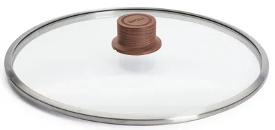 Produktbild von WOLL Sicherheitsglasdeckel EcoLogic Ø30cm mit Holzdeckelknopf