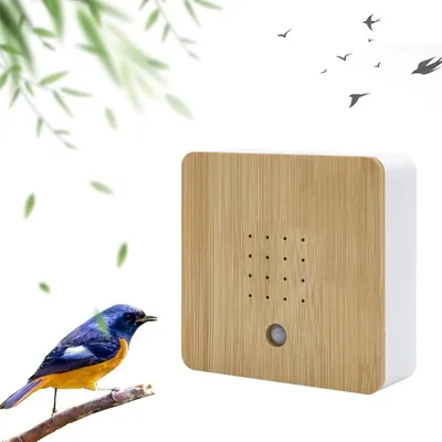 Produktbild von Soundbox Vogelgezwitscher Naturgeräusche Vogelgesang Box mit Bewegungsmelder
