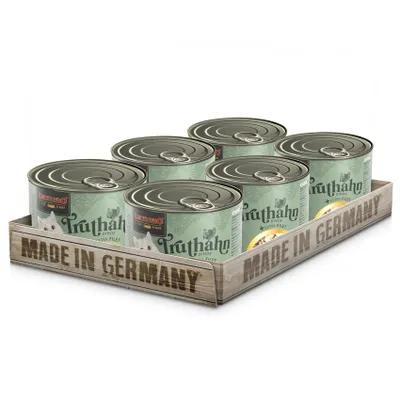 Produktbild von LEONARDO Truthahn + extra Filet, 6x200 g - Katzenfutter Nassfutter Katze