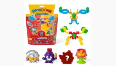 Produktbild von Superthings Serie Mutant Battle Spielfiguren-Set Exoskeleton 6 Stück 6/6
