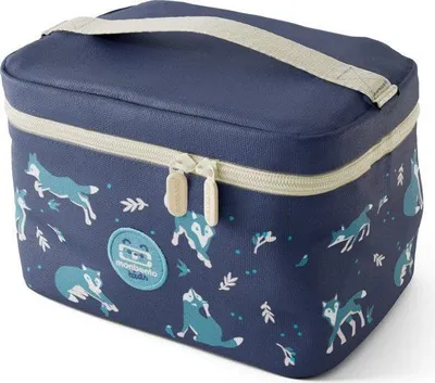 Produktbild von MONBENTO Frosty Kühltasche für Kinder, 5L, Wolf Motiv, Isolierte Lunchtasche