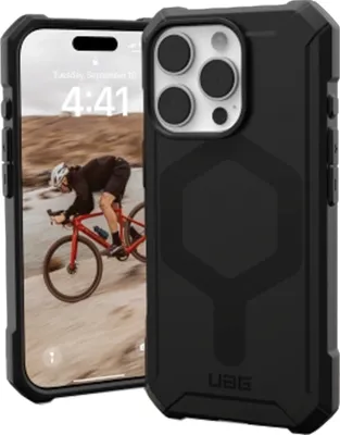 Obrázok produktu pre Urban Armor Gear Essential Armor, Ochranný obal, Apple, iPhone 16 Pro, 16 cm (6.3"), Čierna