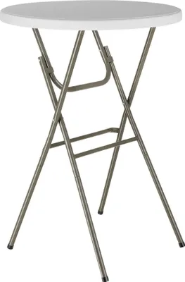 Produktbild von tectake® Stehtisch Pascal rund standfest mit bodenschonenden Kunststofffüßen