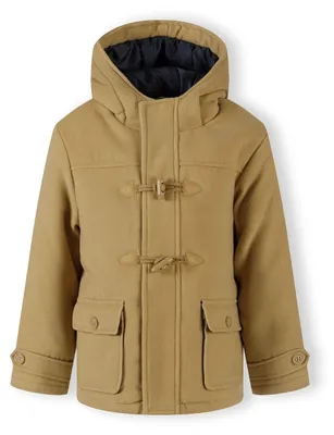 Produktbild von Minoti Jacke wattiert Kapuze Beige Gr. 116 für Jungen