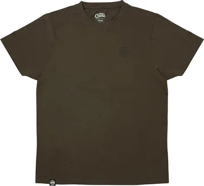 Produktbild von Fox Dark Khaki Classic T-Shirt - Angelshirt, Größe:S