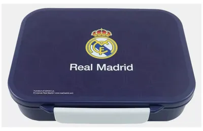 Produktbild von Real Madrid Blue Mehrkammerige Brotdose, Sandwichbox