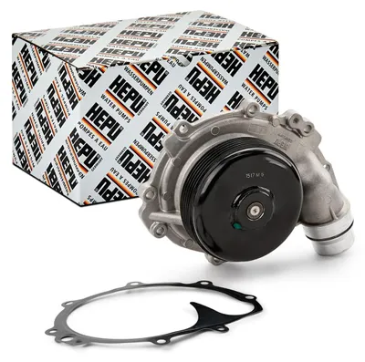 Produktbild von HEPU P1517 Kühlmittelpumpe Wasserpumpe passend für MERCEDES-BENZ B-Klasse (W246, W242) A-Klasse (W176) CLA Coupe (C117) GLA (X156) CLA Shooting Brake
